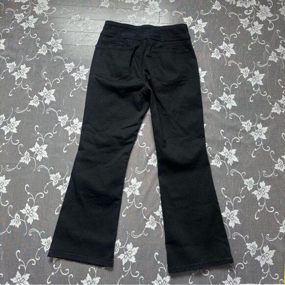 We The Free Penny Pull On FlareStretch Jeans in Black  Sz Medium - Picture 3 of 10